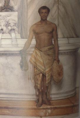 Alma-Tadema, Sir Lawrence A Balneator (mk23) oil painting image